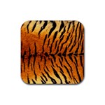 Tiger Rubber Square Coaster (4 pack)