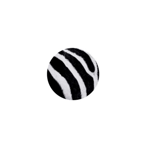 Zebra 1  Mini Button from ArtsNow.com Front