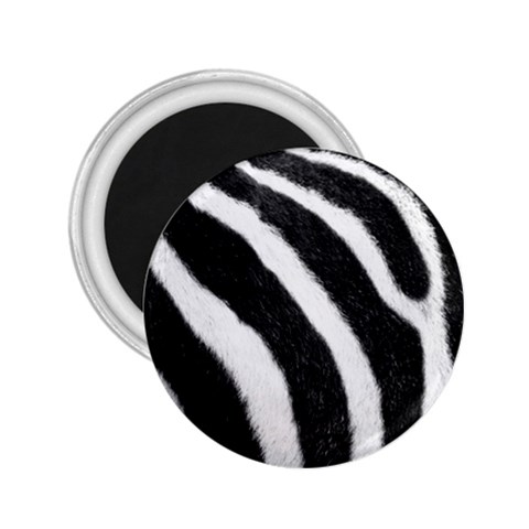 Zebra 2.25  Magnet from ArtsNow.com Front