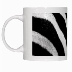 Zebra White Mug from ArtsNow.com Left