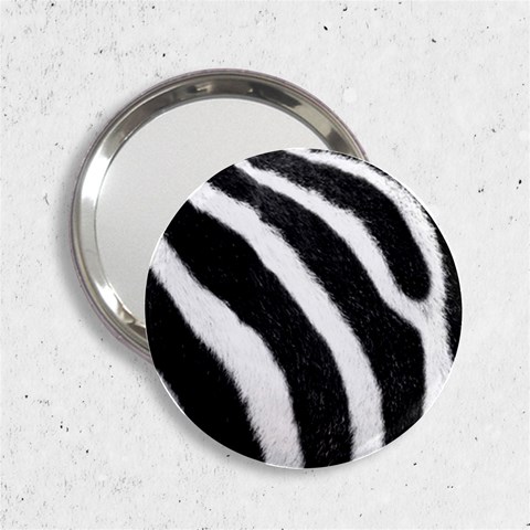 Zebra 2.25  Handbag Mirror from ArtsNow.com Front