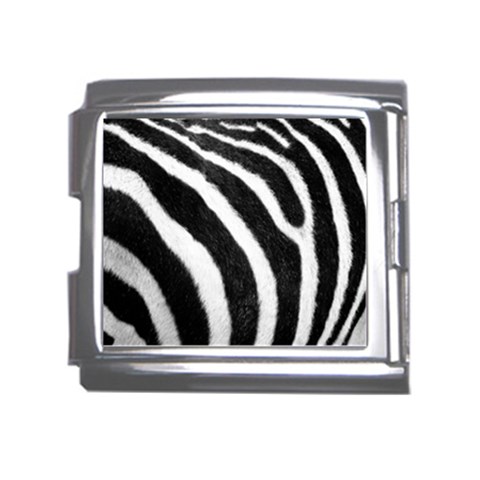 Zebra Mega Link Italian Charm (18mm) from ArtsNow.com Front