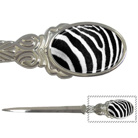 Zebra Letter Opener from ArtsNow.com Front
