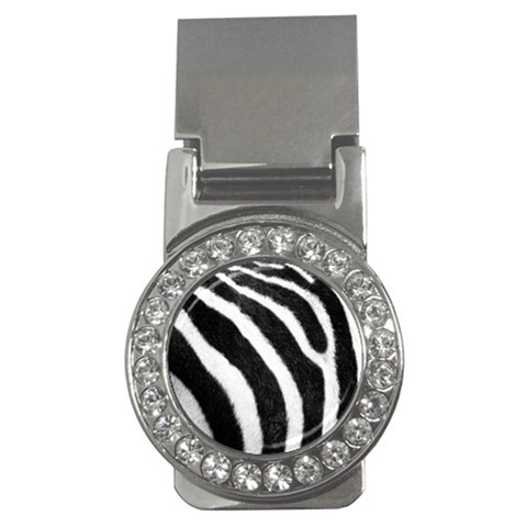 Zebra Money Clip (CZ) from ArtsNow.com Front