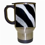 Zebra Travel Mug (White)