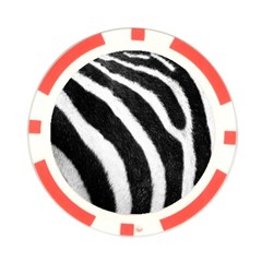Zebra Poker Chip Card Guard (10 pack) from ArtsNow.com Back