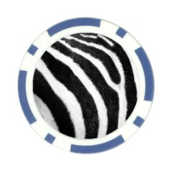 Zebra Poker Chip Card Guard (10 pack) from ArtsNow.com Back