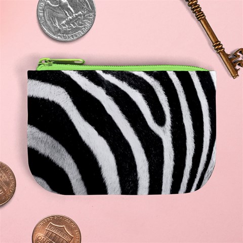 Zebra Mini Coin Purse from ArtsNow.com Front