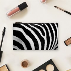 Zebra Cosmetic Bag (Small) from ArtsNow.com Front