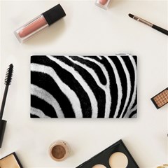 Zebra Cosmetic Bag (Small) from ArtsNow.com Back