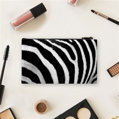 Zebra Cosmetic Bag (Small) from ArtsNow.com Back