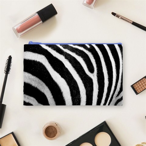 Zebra Cosmetic Bag (Medium) from ArtsNow.com Front