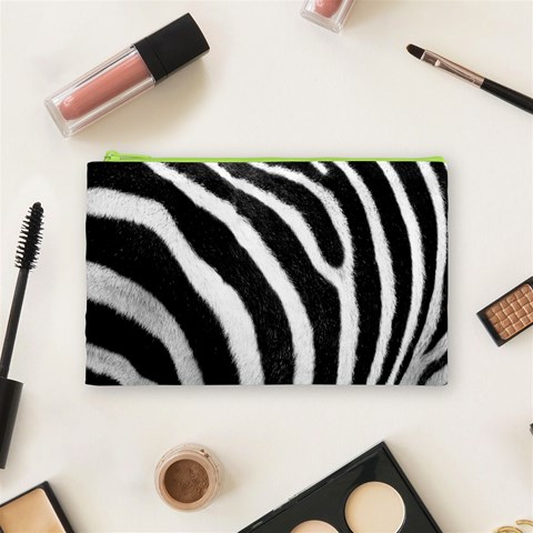 Zebra Cosmetic Bag (Medium) from ArtsNow.com Front