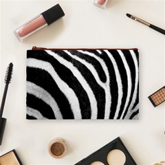 Zebra Cosmetic Bag (Medium) from ArtsNow.com Front