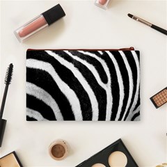 Zebra Cosmetic Bag (Medium) from ArtsNow.com Back