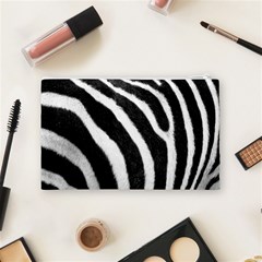 Zebra Cosmetic Bag (Medium) from ArtsNow.com Back