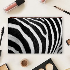 Zebra Cosmetic Bag (Large) from ArtsNow.com Front