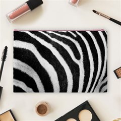 Zebra Cosmetic Bag (Large) from ArtsNow.com Back