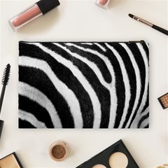 Zebra Cosmetic Bag (Large) from ArtsNow.com Back