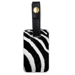 Zebra Luggage Tag (one side)