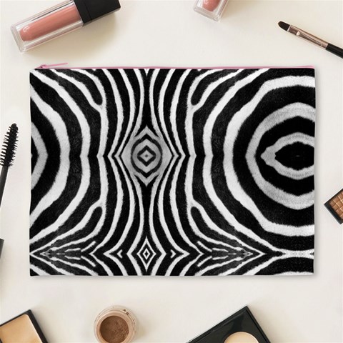 Zebra Cosmetic Bag (XL) from ArtsNow.com Front