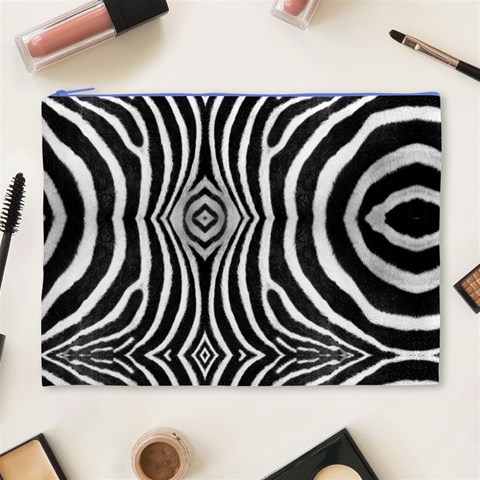 Zebra Cosmetic Bag (XL) from ArtsNow.com Front