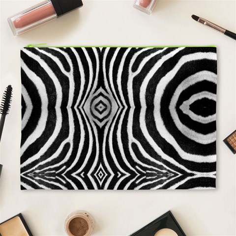 Zebra Cosmetic Bag (XL) from ArtsNow.com Front