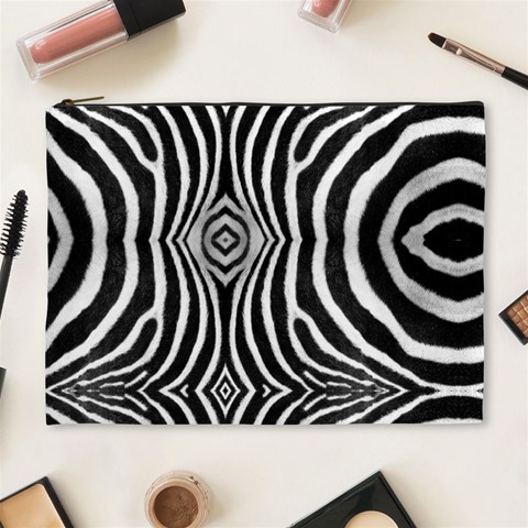 Zebra Cosmetic Bag (XL) from ArtsNow.com Front