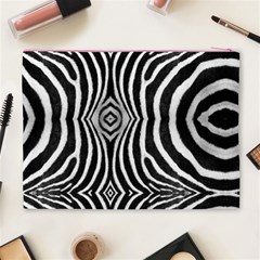 Zebra Cosmetic Bag (XL) from ArtsNow.com Back