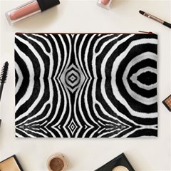 Zebra Cosmetic Bag (XL) from ArtsNow.com Back