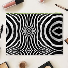 Zebra Cosmetic Bag (XL) from ArtsNow.com Back