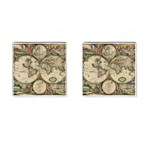 world-map1689 Cufflinks (Square)