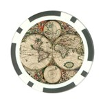 world-map1689 Poker Chip Card Guard