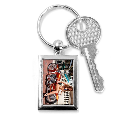 Chopper & Nancy Key Chain (Rectangle) from ArtsNow.com Front