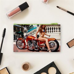 Chopper & Nancy Cosmetic Bag (Small) from ArtsNow.com Back