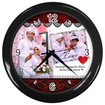 Rohani Wall Clock (Black)