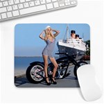 Black Rebel Large Mousepad