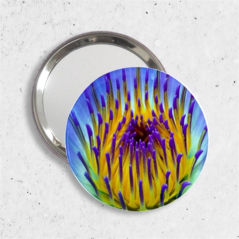 Water Lily 2.25  Handbag Mirror from ArtsNow.com Front