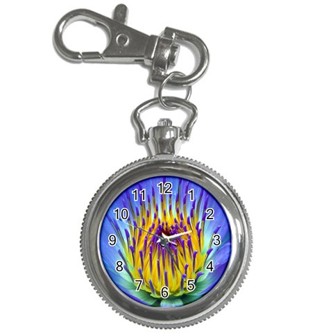 Water Lily Key Chain Watch from ArtsNow.com Front