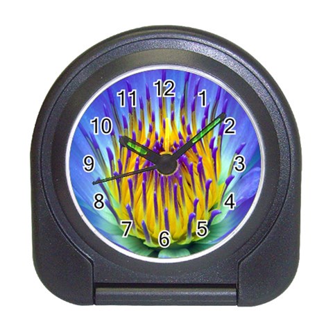 Water Lily Travel Alarm Clock from ArtsNow.com Front