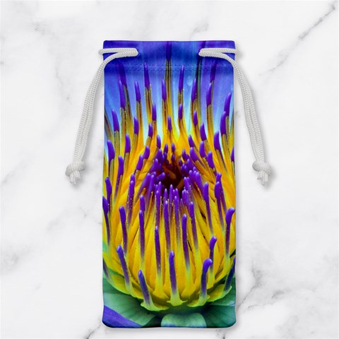 Water Lily Jewelry Bag from ArtsNow.com Front