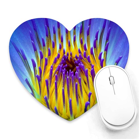 Water Lily Mousepad (Heart) from ArtsNow.com Front