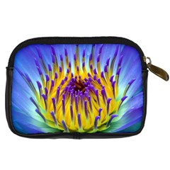 Water Lily Digital Camera Leather Case from ArtsNow.com Back
