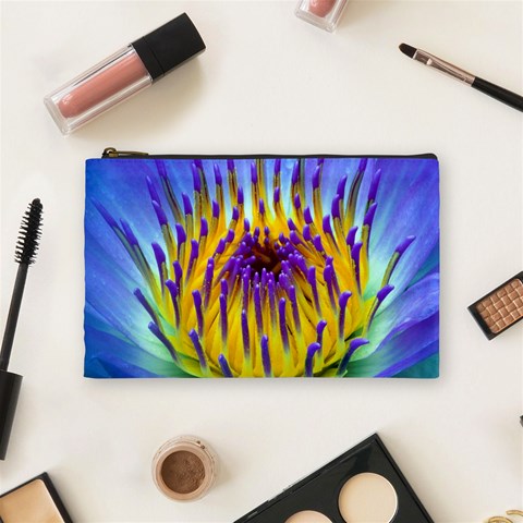 Water Lily Cosmetic Bag (Medium) from ArtsNow.com Front
