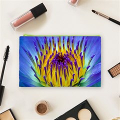 Water Lily Cosmetic Bag (Medium) from ArtsNow.com Front