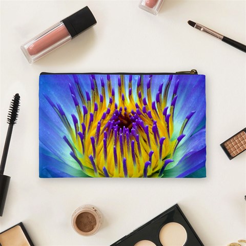 Water Lily Cosmetic Bag (Medium) from ArtsNow.com Back