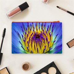 Water Lily Cosmetic Bag (Medium) from ArtsNow.com Back