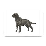 BW Black Labrador Retriever Dog Gifts Small Doormat