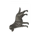 BW Black Labrador Retriever Dog Gifts Memory Card Reader (Rectangular)