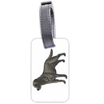 BW Black Labrador Retriever Dog Gifts Luggage Tag (one side)